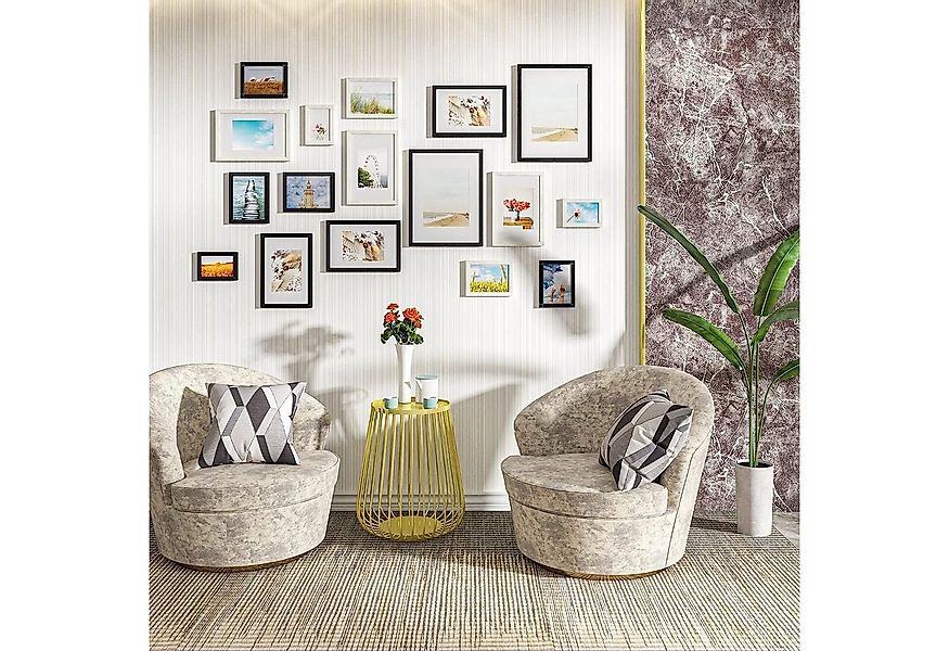 Woltu Bilderrahmen Foto Rahnmen, (5 St), 10x15 bis 30x45 cm aus Holzwerksto günstig online kaufen