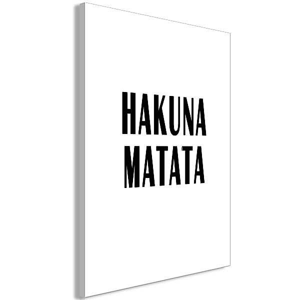 Wandbild - Hakuna Matata (1 Part) Vertical günstig online kaufen