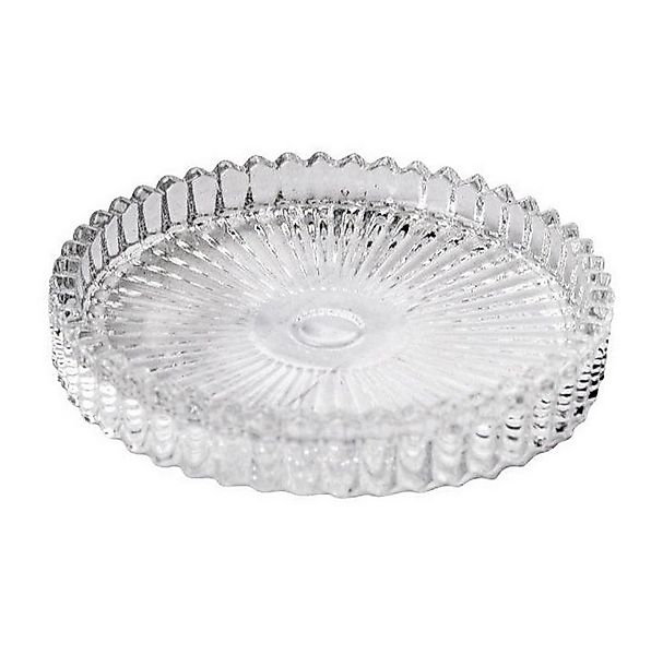 Sandra Rich Kerzenständer Kerzenteller Ø 10cm "RIM", Kerzenhalter aus Glas, günstig online kaufen