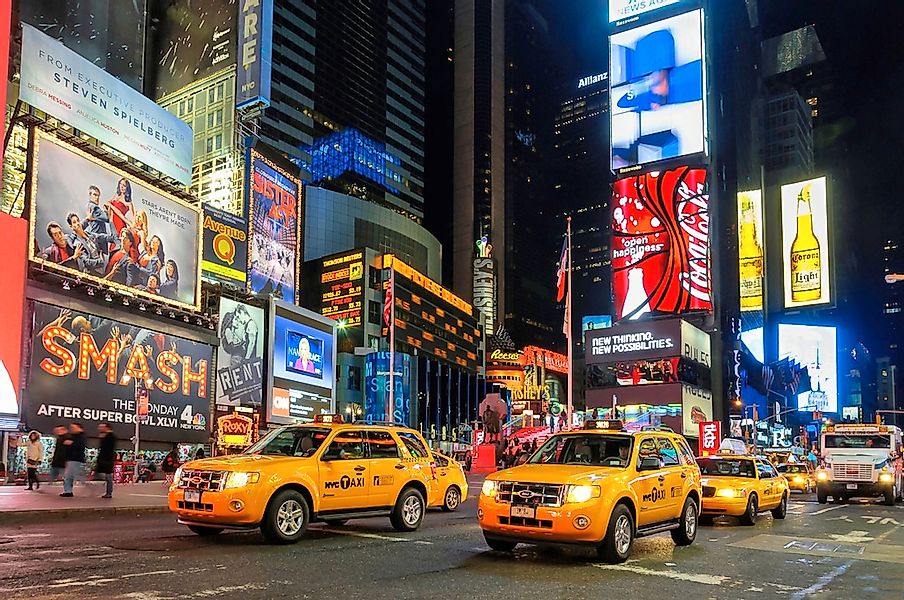 Papermoon Fototapete "New York Taxis" günstig online kaufen