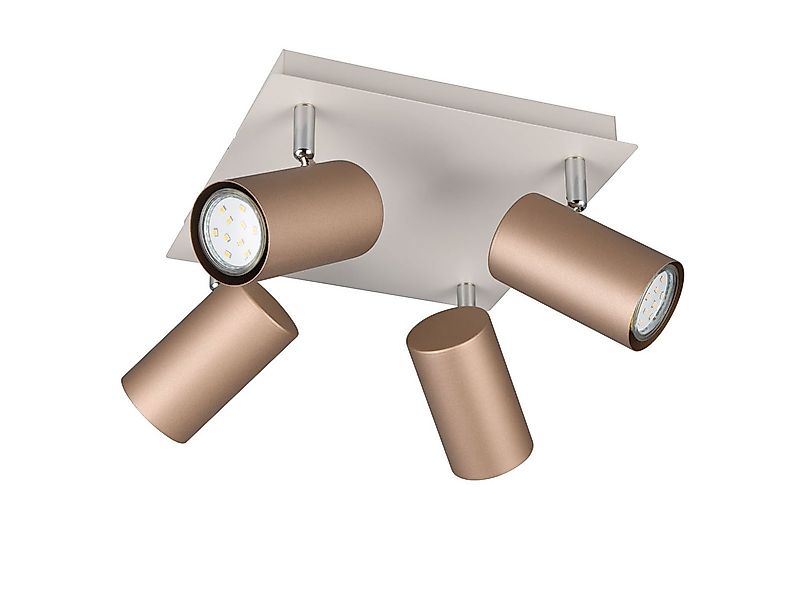 TRIO Leuchten LED Deckenstrahler, Dimmfunktion, LED wechselbar, Warmweiß, D günstig online kaufen