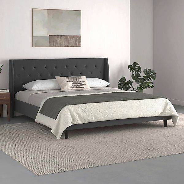 Home affaire Polsterbett "Kempton" 1 Stk. tlg. mit Rautenheftung, gepolster günstig online kaufen