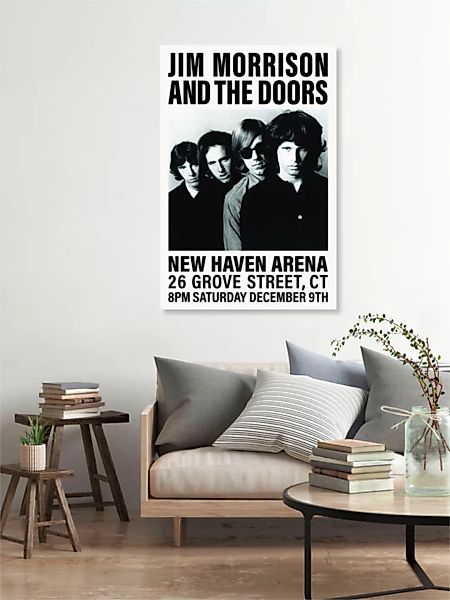 Poster / Leinwandbild - Jim Morrison And The Doors günstig online kaufen