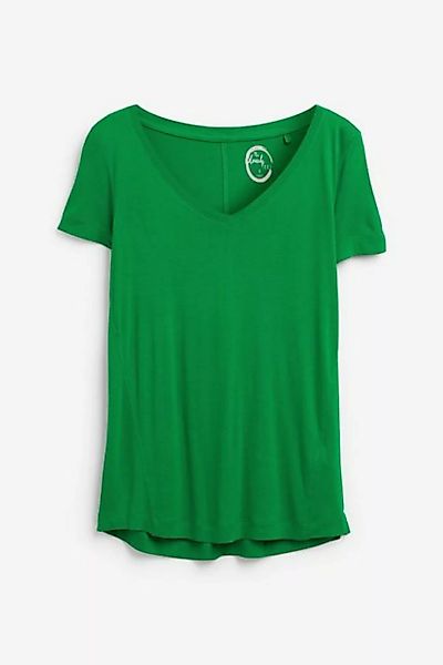 Next T-Shirt Lässiges T-Shirt mit V-Ausschnitt (1-tlg) günstig online kaufen
