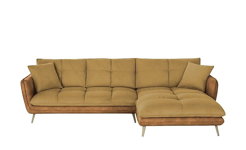 bobb Ecksofa  Arianna ¦ gelb ¦ Maße (cm): B: 300 H: 90 T: 196.0 Polstermöbe günstig online kaufen