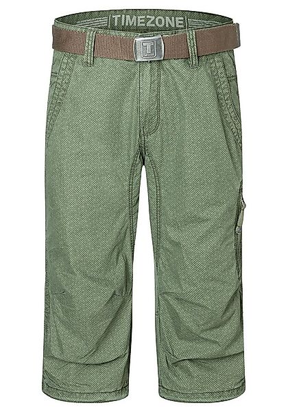 TIMEZONE Chinoshorts Kurzes Design Herrenhose mit Gürtel und Cargo-Taschen günstig online kaufen