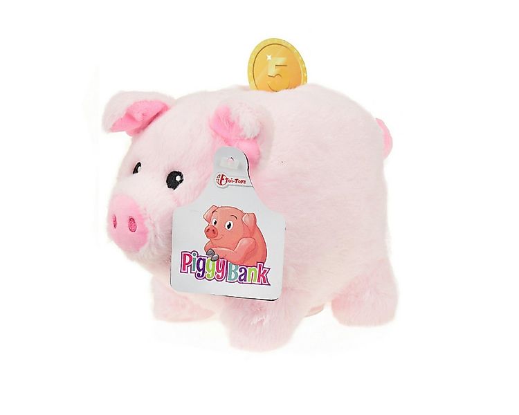 Toi-Toys Kuscheltier Plüsch-Sparschwein Schwein – Spardose für Kinder ab 3 günstig online kaufen