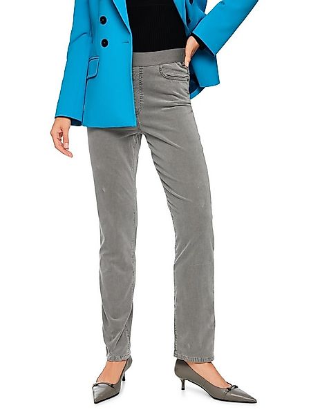 Marc Cain Schlupfhose City Tours Premium Damenmode aus Samt, Model: Siena, günstig online kaufen