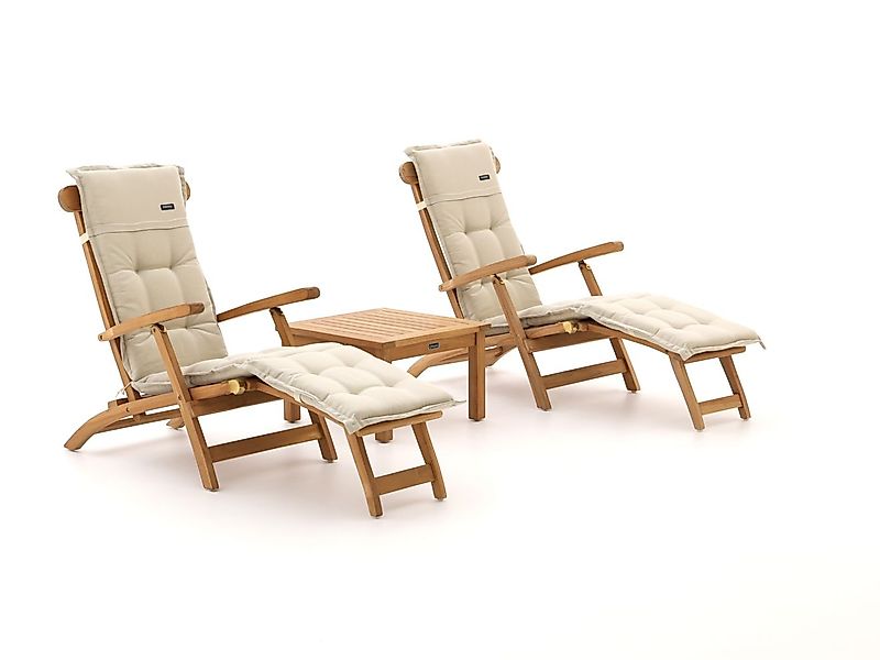 Sunyard Country/Wales 60 cm Deckchair-Set 3-teilig günstig online kaufen
