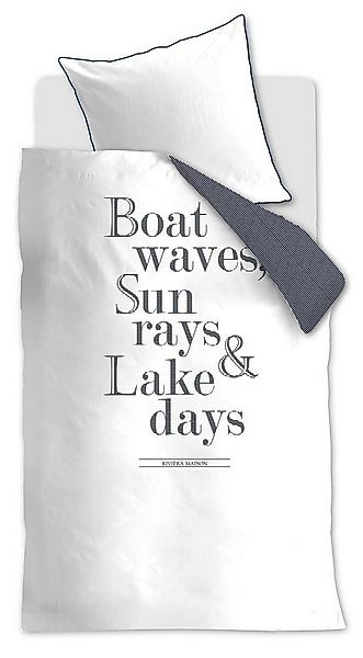 Rivièra Maison Bettwäsche Rivièra Maison, Bettwäsche Set, Lake Days, 3 teil günstig online kaufen