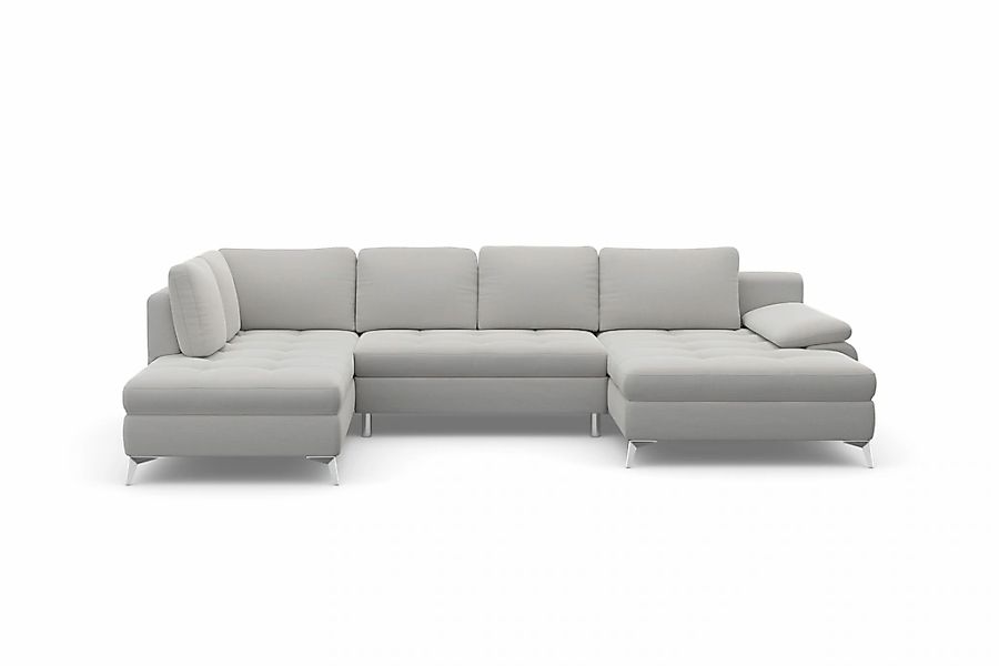 sit&more Wohnlandschaft "Latigo U-Form" mit Recamiere, wahlweise mit Bettfu günstig online kaufen