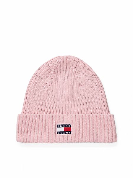 Tommy Jeans Beanie "TJW HERITAGE CORE", Rippstrick, Umschlag, normale Passf günstig online kaufen