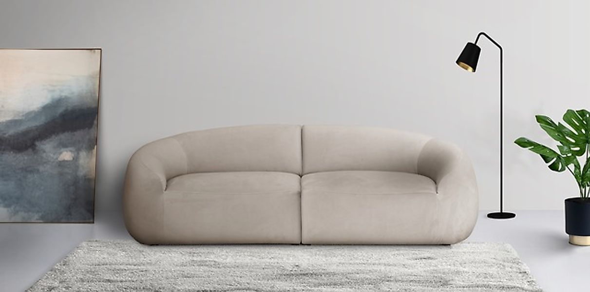 LeGer Home by Lena Gercke Big-Sofa »YANI, Designersofa, organische Form, Ma günstig online kaufen