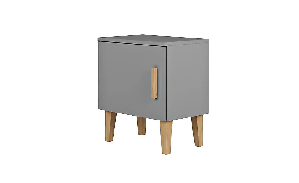 Nachtkommode  Kubi ¦ grau ¦ Maße (cm): B: 34 H: 56 Tische > Nachttische - H günstig online kaufen