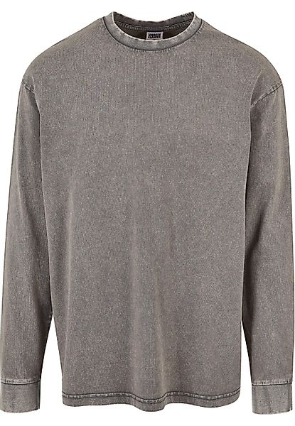 URBAN CLASSICS Longsleeve "Urban Classics Herren Heavy Boxy Acid Wash Longs günstig online kaufen