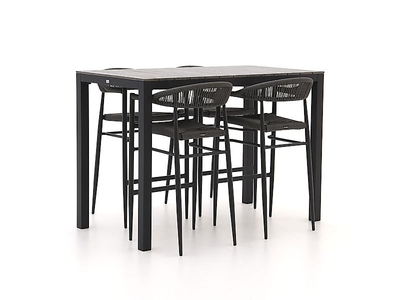 Manifesto Belpasso/Fidenza 150 cm Gartenbar-Set 5-teilig stapelbar günstig online kaufen