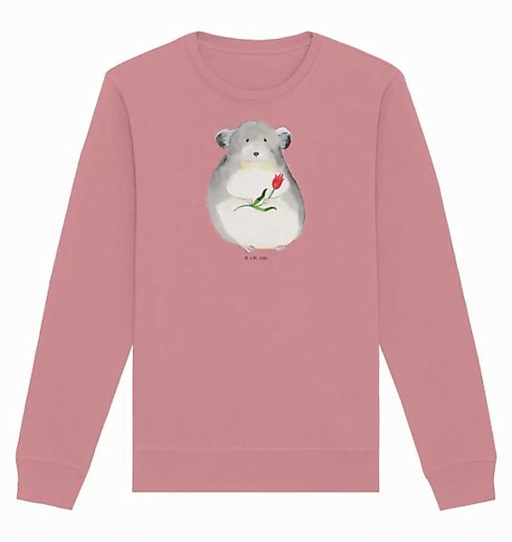 Mr. & Mrs. Panda Longpullover Größe M Chinchilla Blume - Canyon Pink - Gesc günstig online kaufen