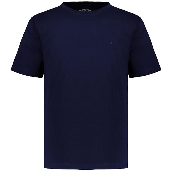 CASA MODA T-Shirt aus Baumwolle Farbe marine Größe: 6XL günstig online kaufen