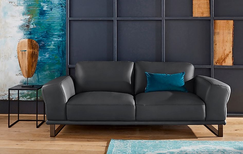 W.SCHILLIG 2,5-Sitzer »montanaa« mit Metallkufen in Bronze pulverbeschichte günstig online kaufen