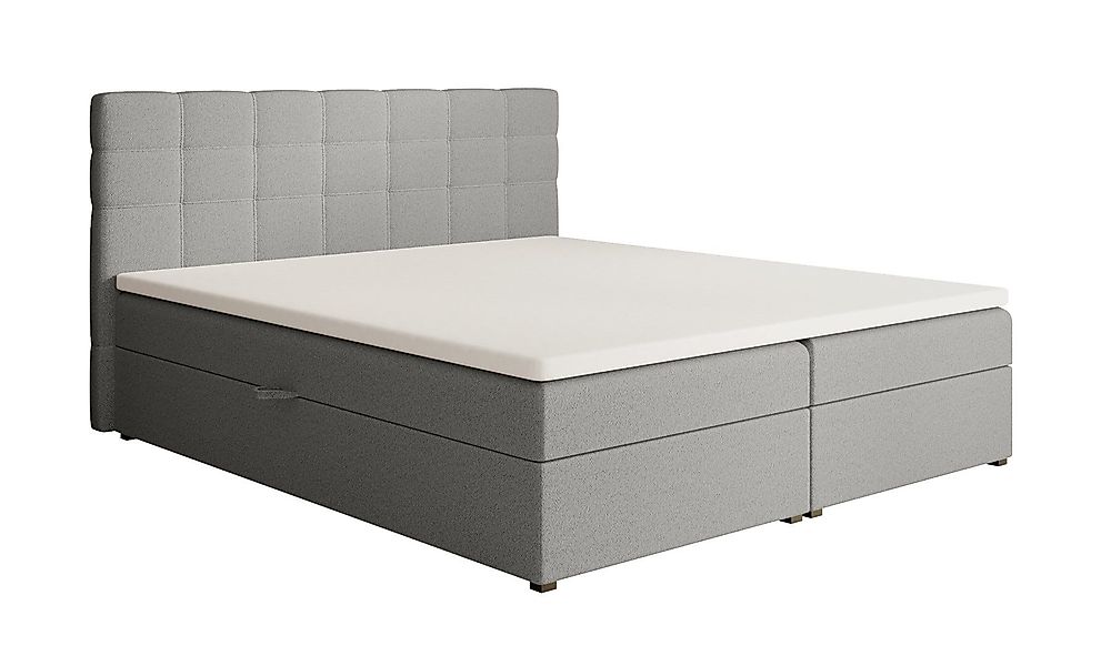Beautysofa Boxspringbett Kontinentales mit Bettkasten TOPIQ günstig online kaufen