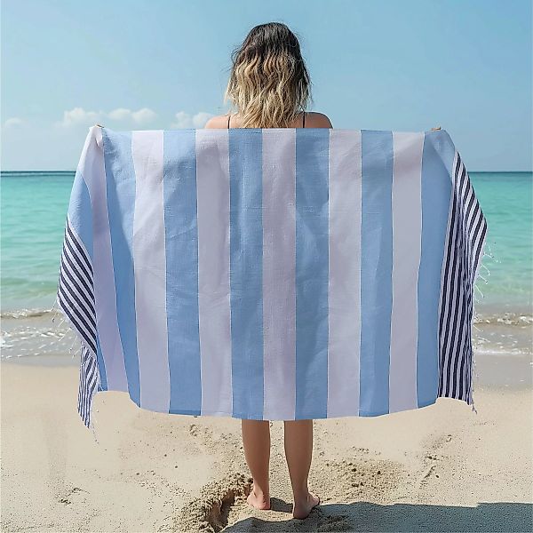 JEMIDI Strandtuch Saunatuch Damen 100x180cm Hamamtuch günstig online kaufen
