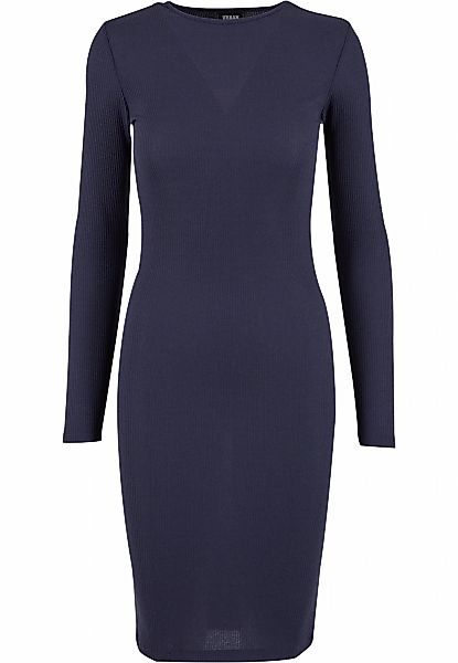 URBAN CLASSICS Shirtkleid "Urban Classics Damen Ladies Rib Dress" 1 Stk. tl günstig online kaufen