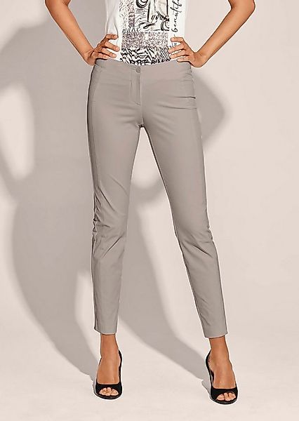 MADELEINE Stoffhose Schlanke Stretch-Hose mit Vichy-Karo Stoffhose in Knöch günstig online kaufen