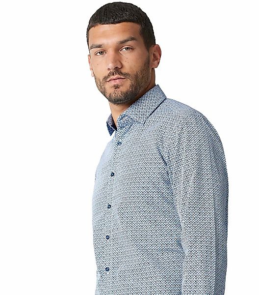 VENTI Businesshemd "VENTI Businesshemd extra langer Arm 72cm Print" günstig online kaufen