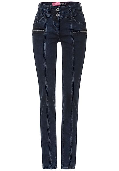 Cecil Loose-fit-Jeans, mit Zipperdetails günstig online kaufen