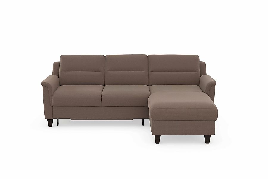 sit&more Ecksofa "Farö L-Form", inklusive Federkern, wahlweise mit Bettfunk günstig online kaufen