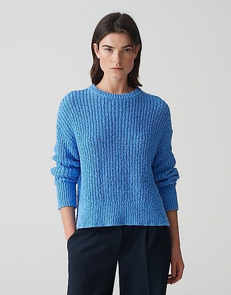 OPUS Strickpullover Grobstrickpullover POLUM Regular aus Baumwolle günstig online kaufen