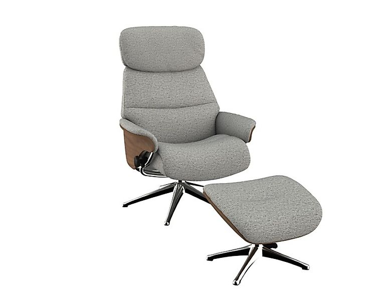 FLEXLUX Relaxsessel »Aarhus, Gepolsterter Funktionssessel, Skandinavisch de günstig online kaufen
