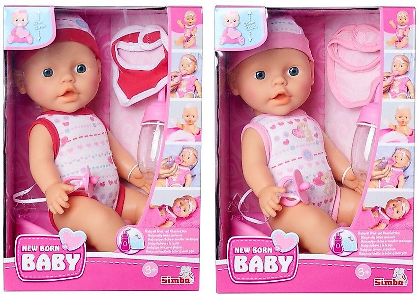 SIMBA Babypuppe New Born Baby Entzückendes günstig online kaufen