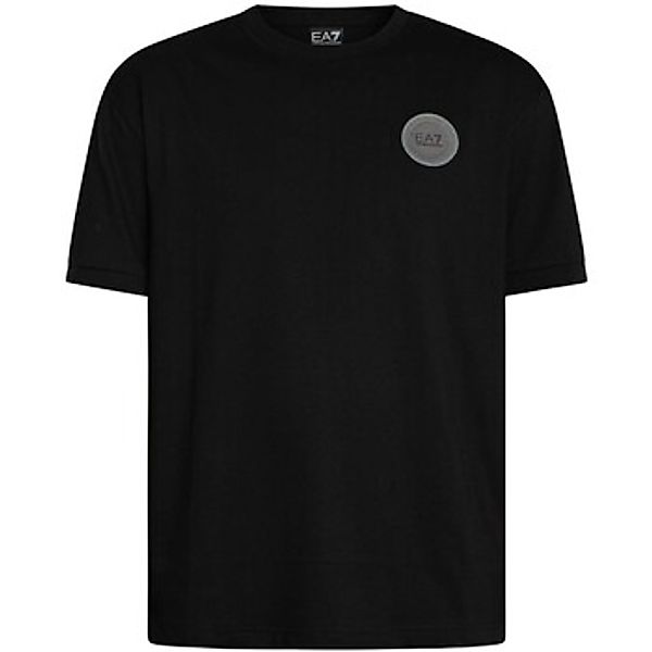 Emporio Armani EA7  T-Shirt T-Shirt mit Logo-Aufnäher günstig online kaufen
