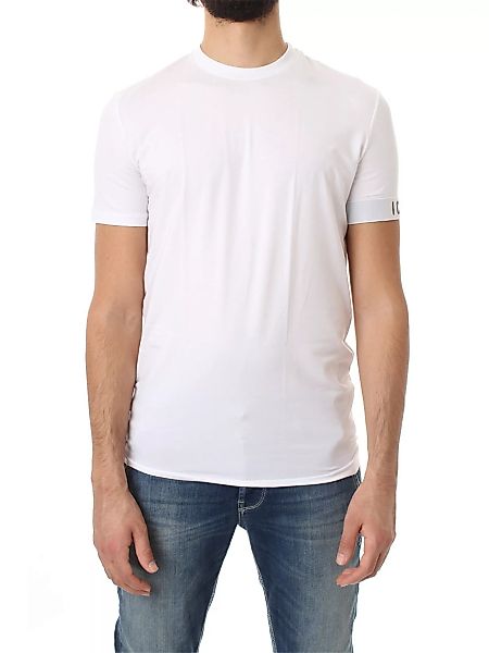 DSQUARED2 T-Shirt Unisex weiß cotone günstig online kaufen