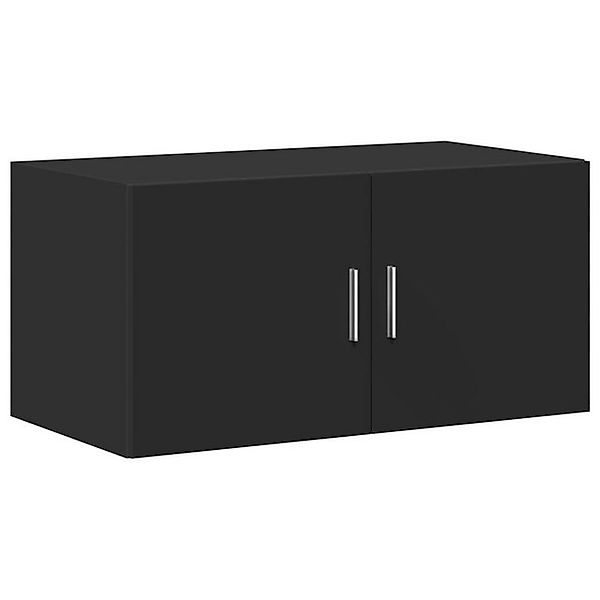 vidaXL Hängeschrank Wandschrank Schwarz 80x42,5x40 cm günstig online kaufen