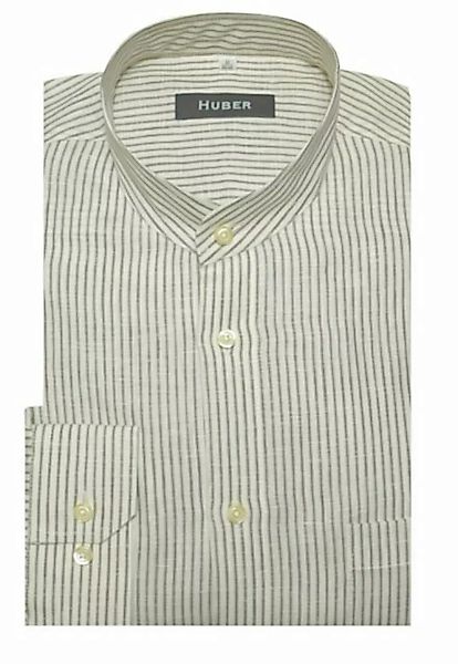 Huber Hemden Leinenhemd HU-0470 Stehkragen 100% Leinen feiner Stoff Regular günstig online kaufen