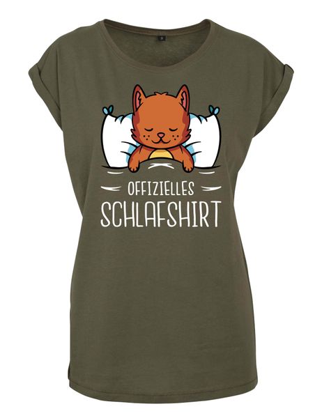 Youth Designz Print-Shirt "Katze Schlafshirt" Damen günstig online kaufen