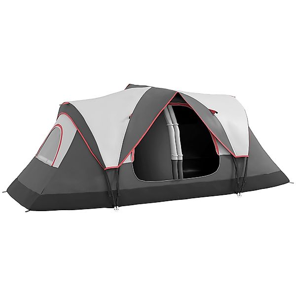 Outsunny Tunnelzelt Campingzelt, Personen: 6 (mit günstig online kaufen