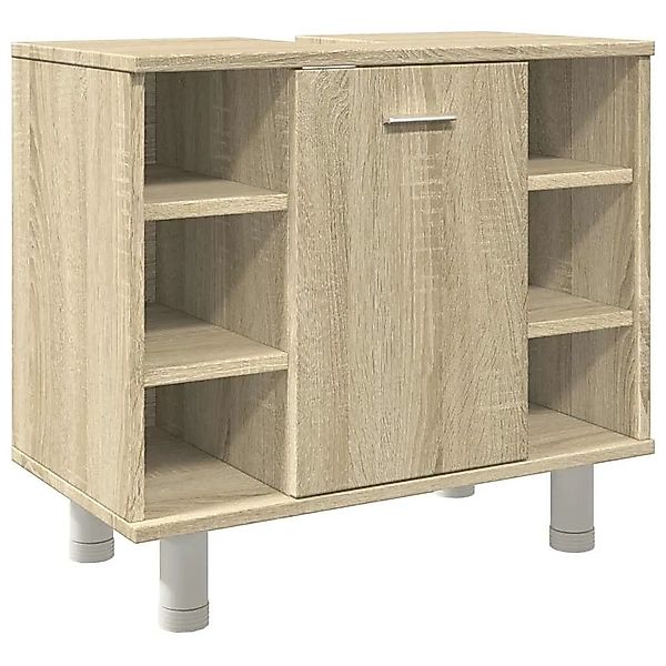 vidaXL Badezimmerschrank Sonoma-Eiche 60x32x53,5 cm Holzwerkstoff 856142 günstig online kaufen