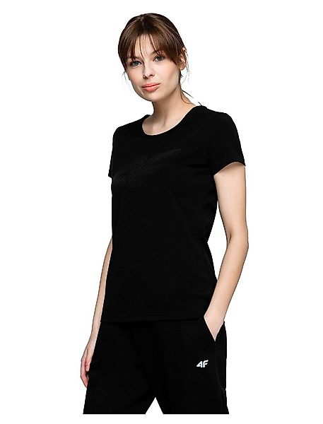 4f Kurzärmeliges T-shirt L Deep Black günstig online kaufen
