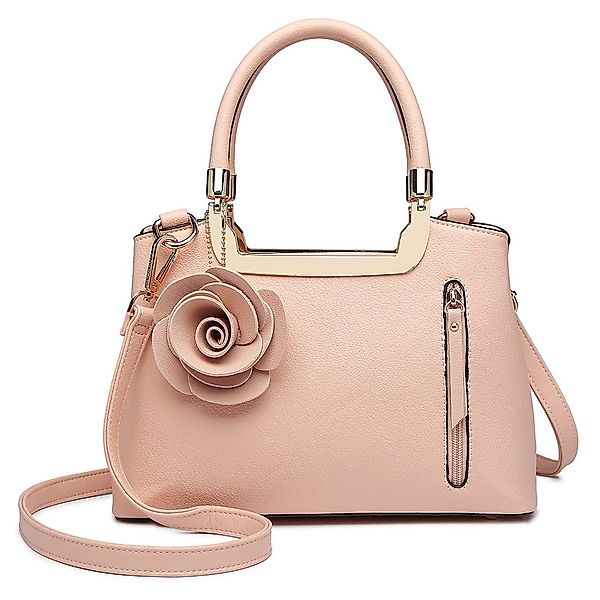 Miss Lulu Handtasche Damen Blumen-Design Henkeltasche günstig online kaufen