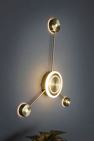 ECO-LIGHT LED Wandleuchte »LED-Wandleuchte SOLAR«, 4 flammig, Leuchtmittel günstig online kaufen