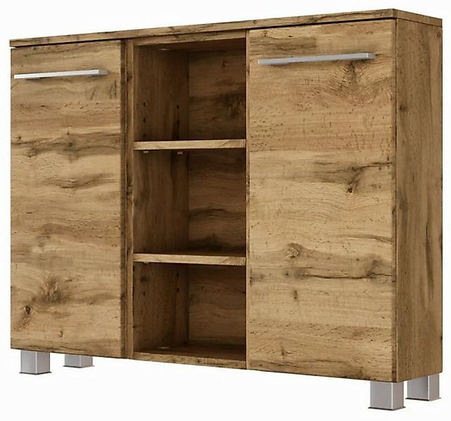 Sideboard 90 LIVORNO von Held Möbel Wotan Eiche günstig online kaufen