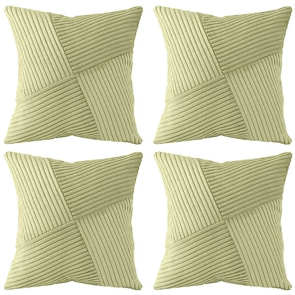 Amilian Kissenhüllen - 4er Set Kissenbezug, günstig online kaufen