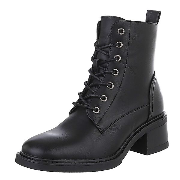 Ital-Design Damen Schnürschuhe Freizeit Schnürstiefelette (88460438) günstig online kaufen