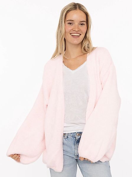 Zwillingsherz Strickjacke offen, ohne Verschluss, mit Wollanteil günstig online kaufen