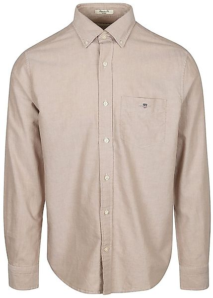 Gant Shirt Oxford Beige - Größe XXL günstig online kaufen