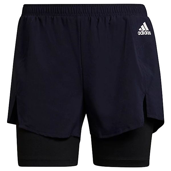 Adidas 2 In 1 Shorts Hosen M Legend Ink / White günstig online kaufen