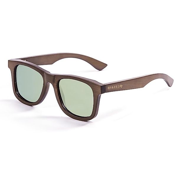 Lenoir Eyewear Pure Sonnenbrille CAT3 Bamboo Dark Brown With Revo Green Pol günstig online kaufen